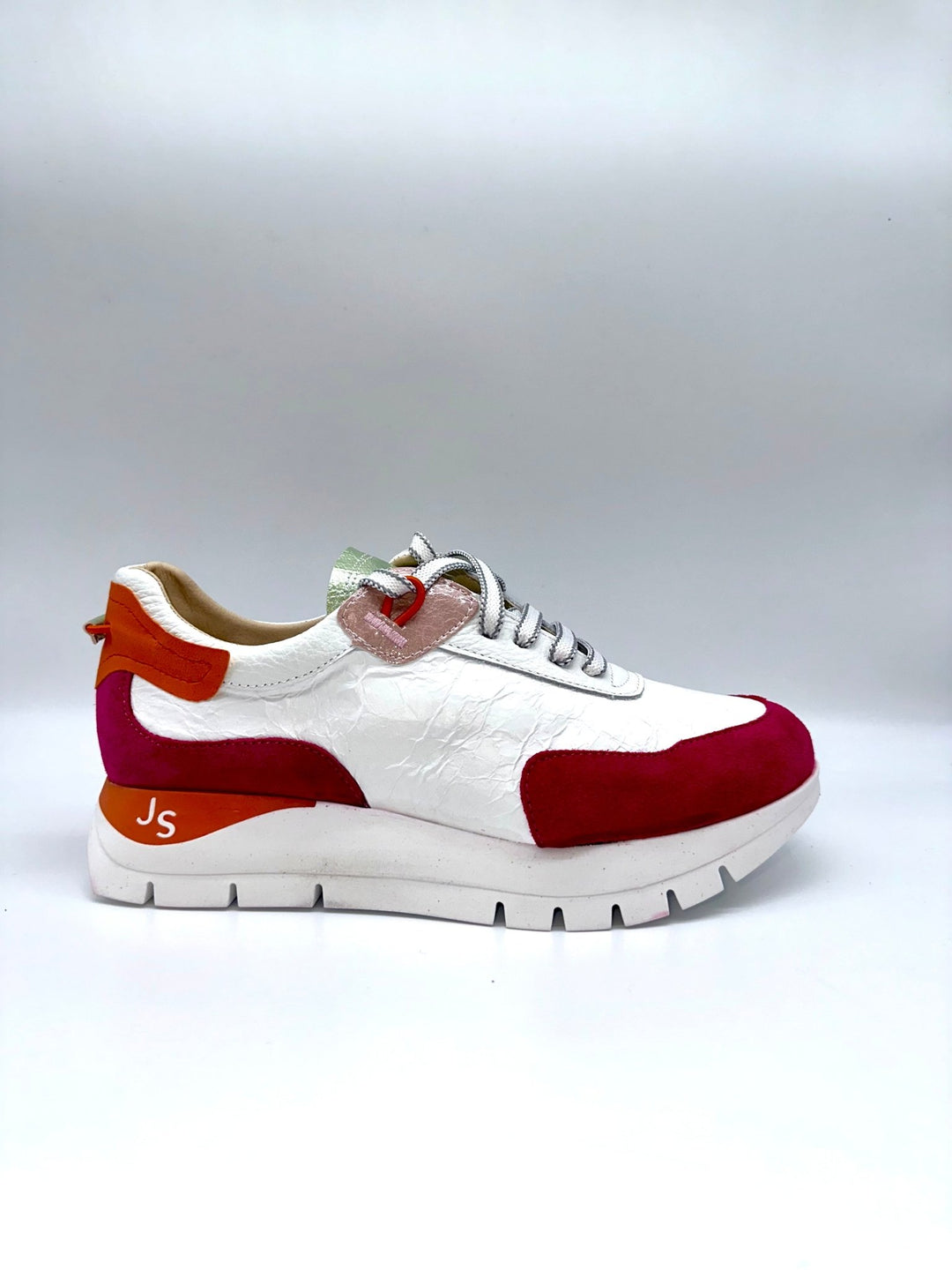 2287 | White - Pink - Orange | Jose Saenz | Trainers | Jenny Shoo Bootique