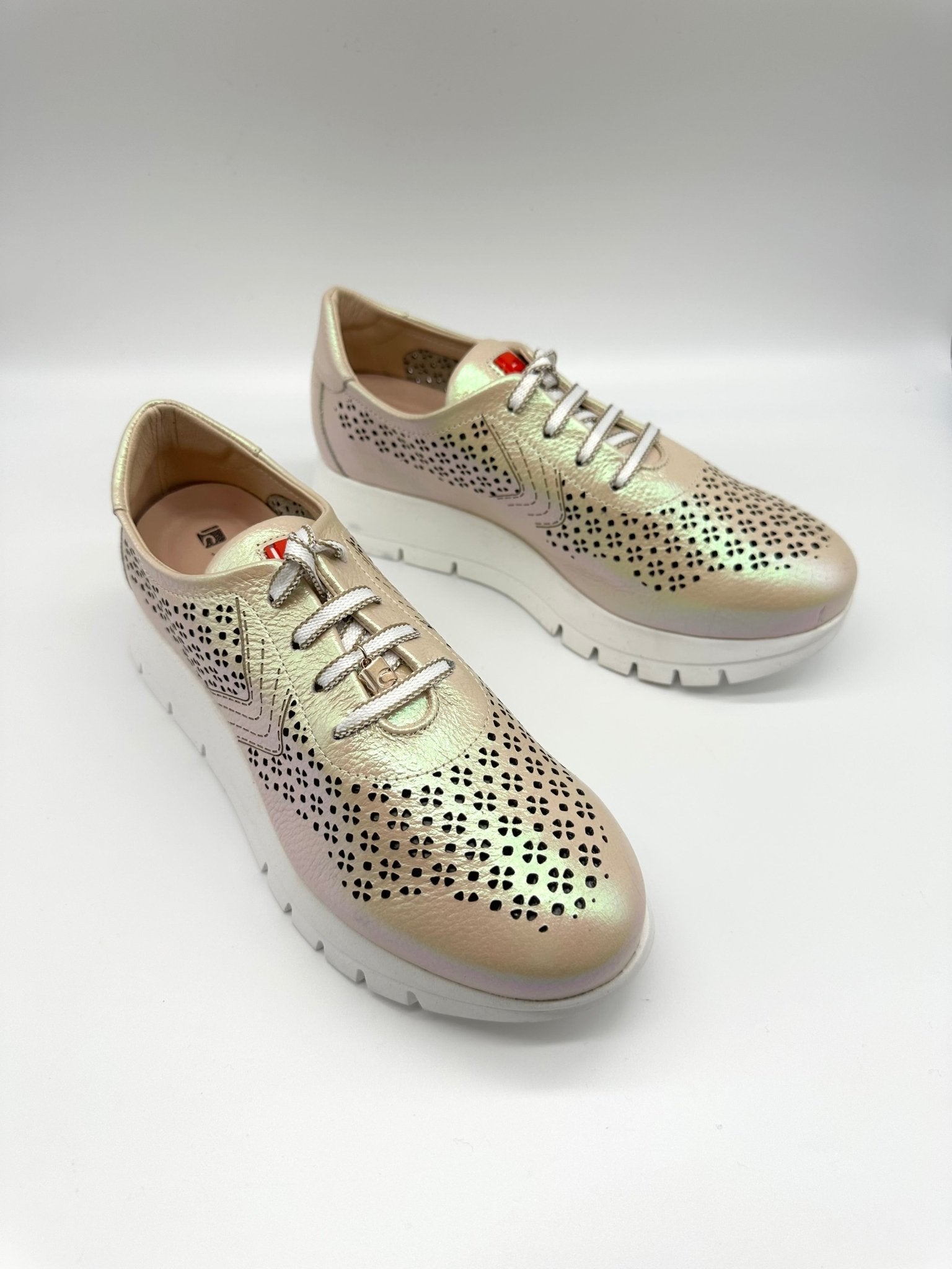 2314 | Gold | Jose Saenz | Trainers | Jenny Shoo Bootique