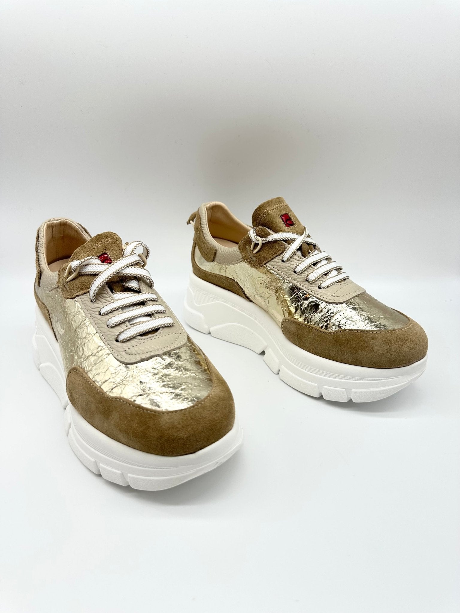 3901 | Gold | Jose Saenz | Trainers | Jenny Shoo Bootique