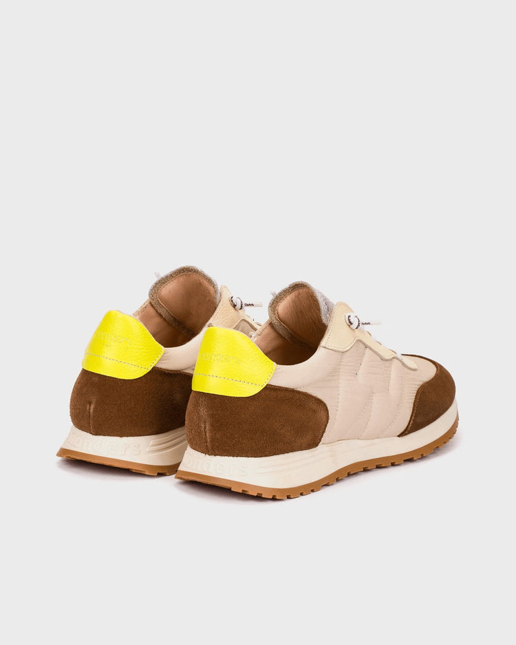 Towanda | Fog Taupe - Cognac | Wonders | Trainers | Jenny Shoo Bootique