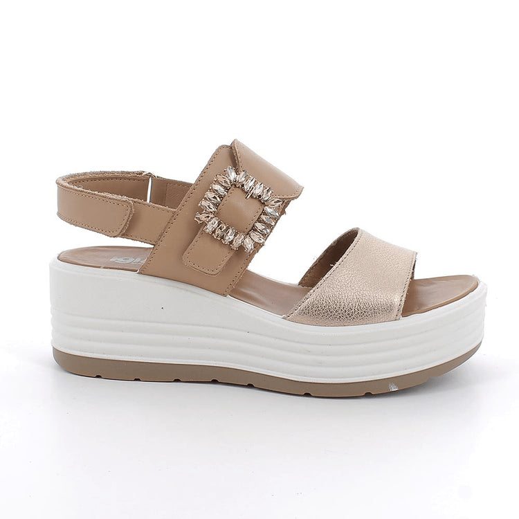 Pia | Tan - Gold | IGI & CO | Sandals | Jenny Shoo Bootique