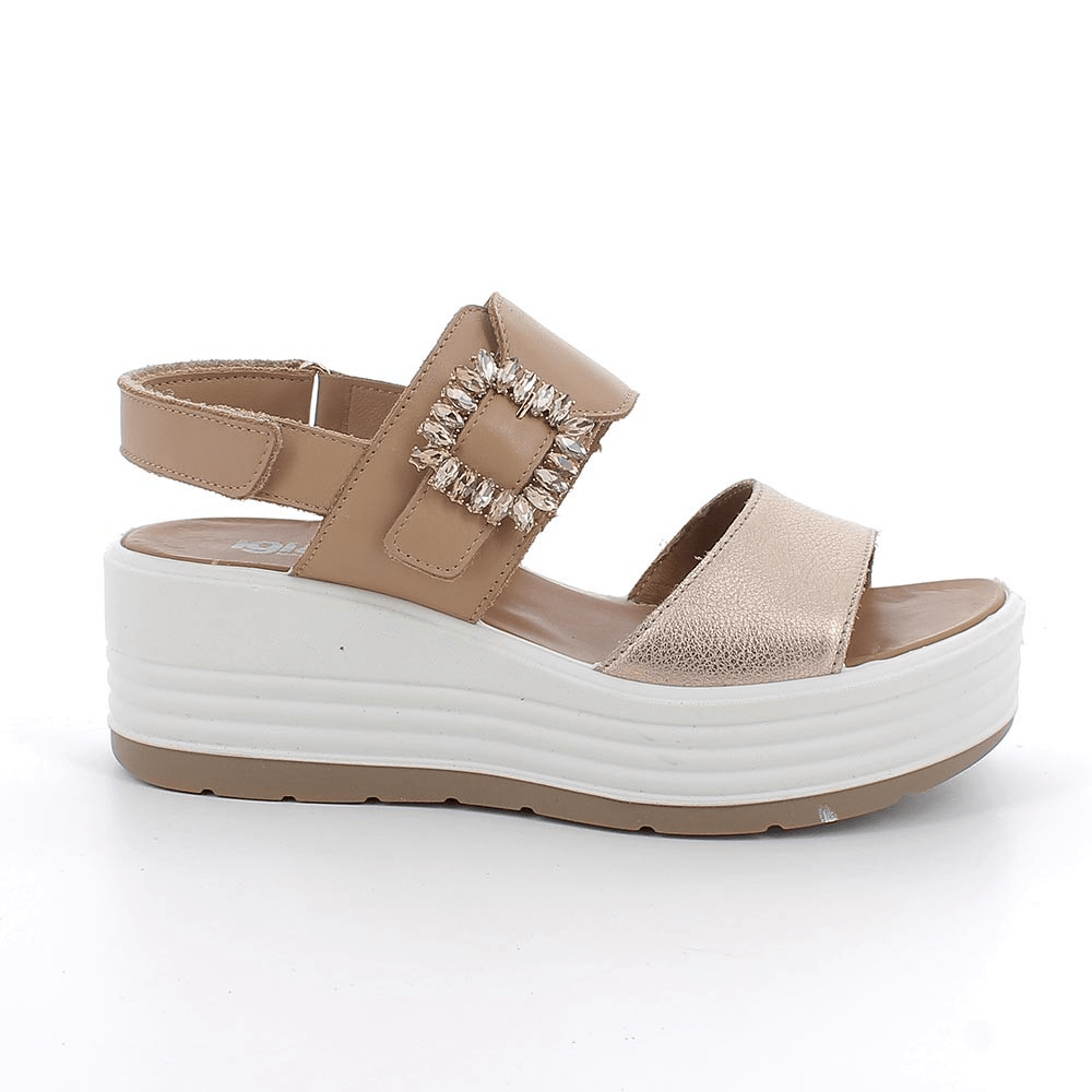 Pia | Tan - Gold | IGI & CO | Sandals | Jenny Shoo Bootique