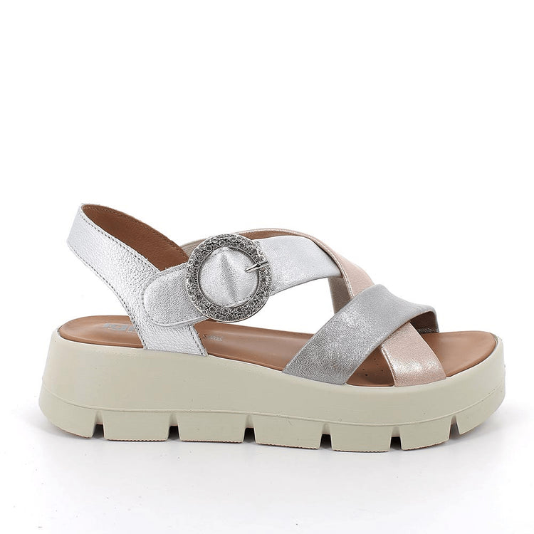 Pippa | Silver - Pink | IGI & CO | Sandals | Jenny Shoo Bootique