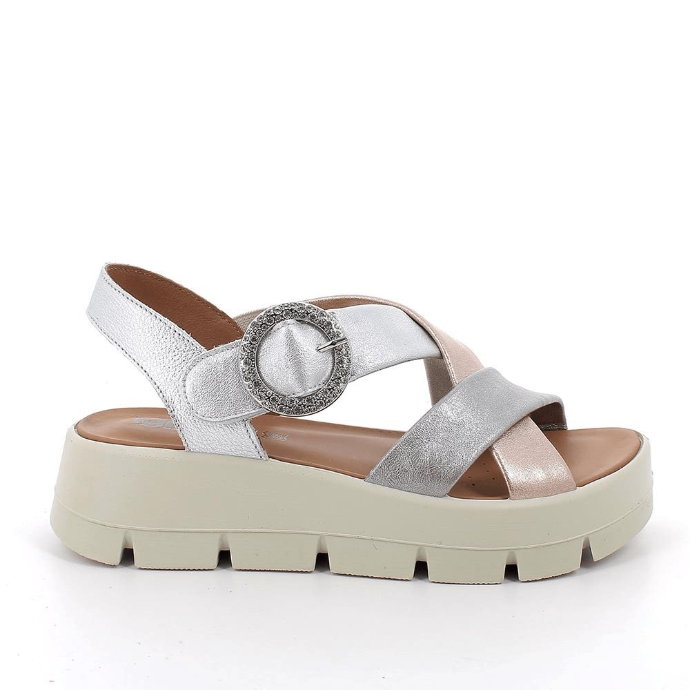 Pippa | Silver - Pink | IGI & CO | Sandals | Jenny Shoo Bootique