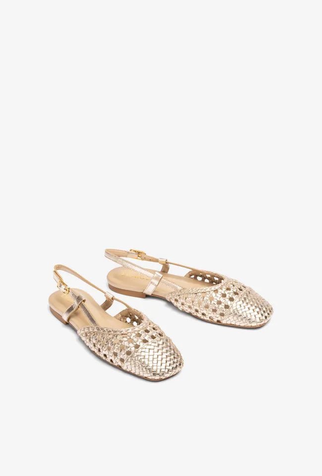 Badri | Gold | Unisa | Flats | Jenny Shoo Bootique