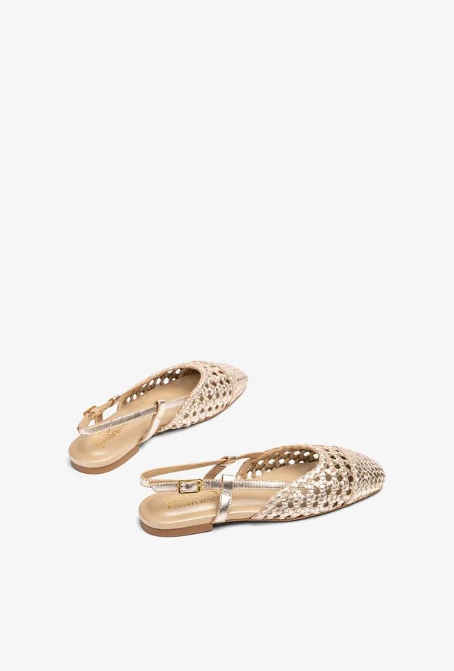 Badri | Gold | Unisa | Flats | Jenny Shoo Bootique