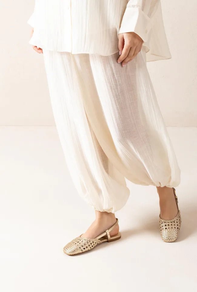 Badri | Gold | Unisa | Flats | Jenny Shoo Bootique