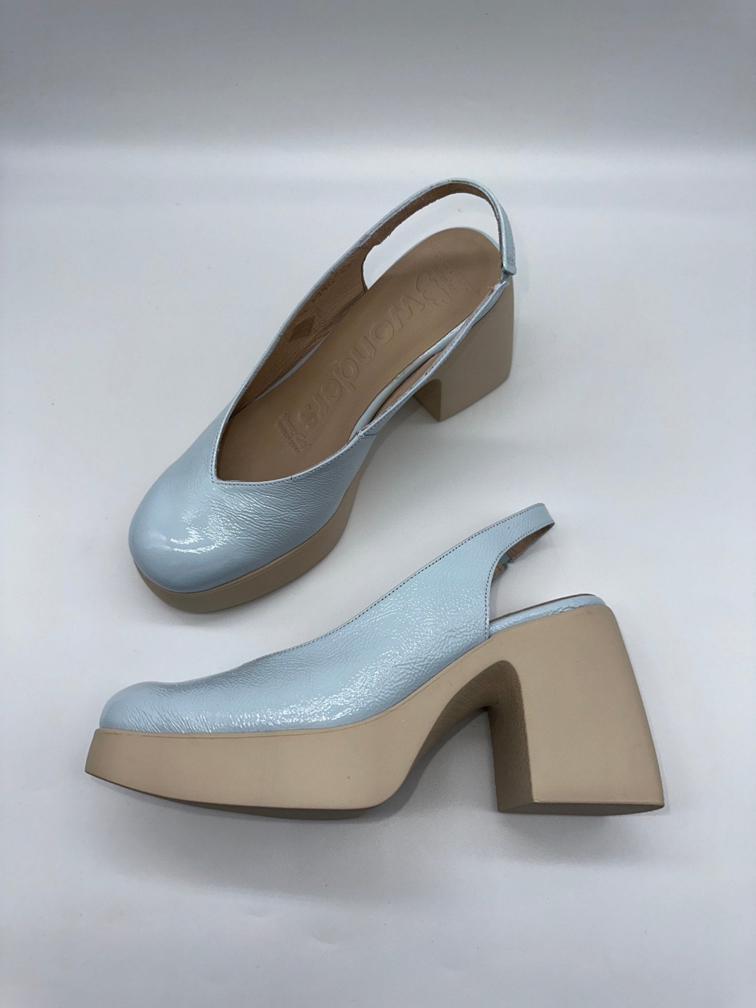 Lady 90 | Blue | Wonders | Heels | Jenny Shoo Bootique