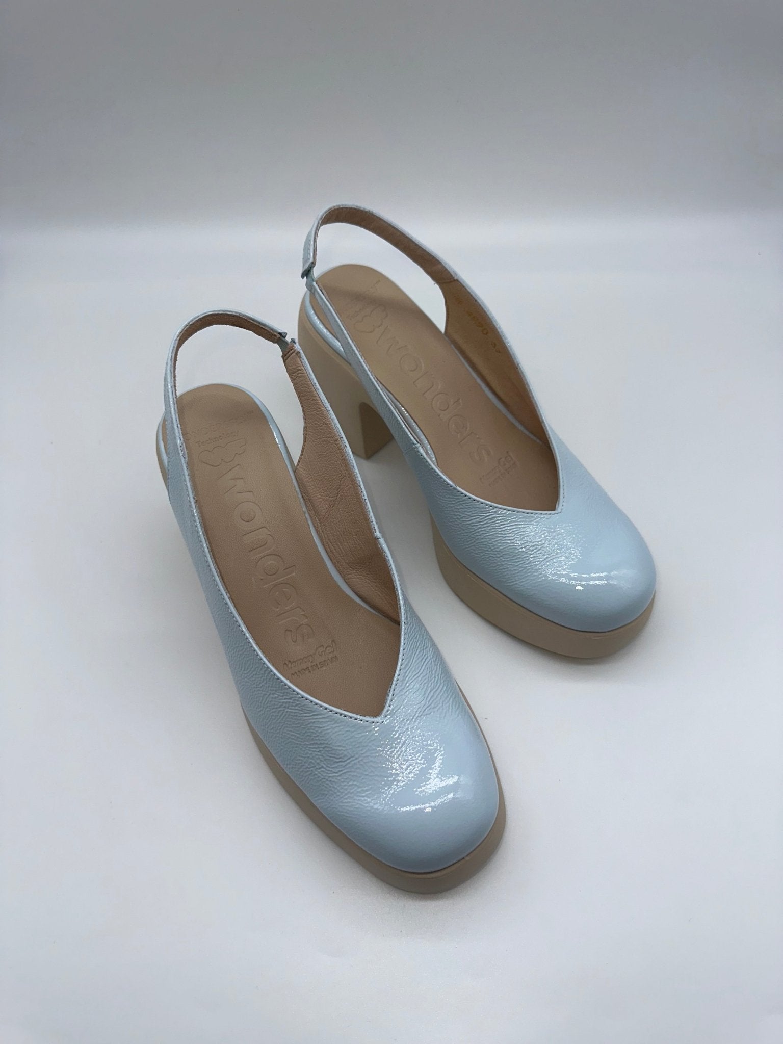Lady 90 | Blue | Wonders | Heels | Jenny Shoo Bootique