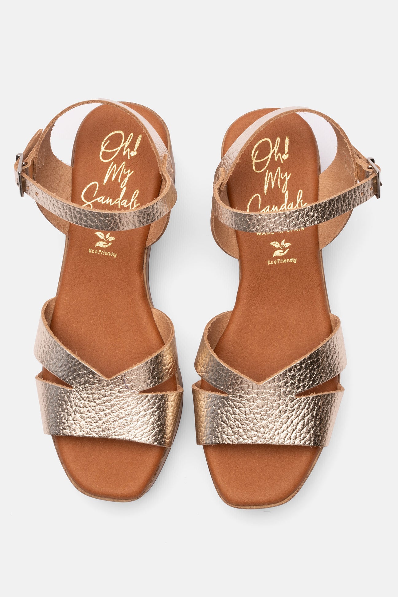 5921 | Gold | Oh! My Sandals | Sandals | Jenny Shoo Bootique