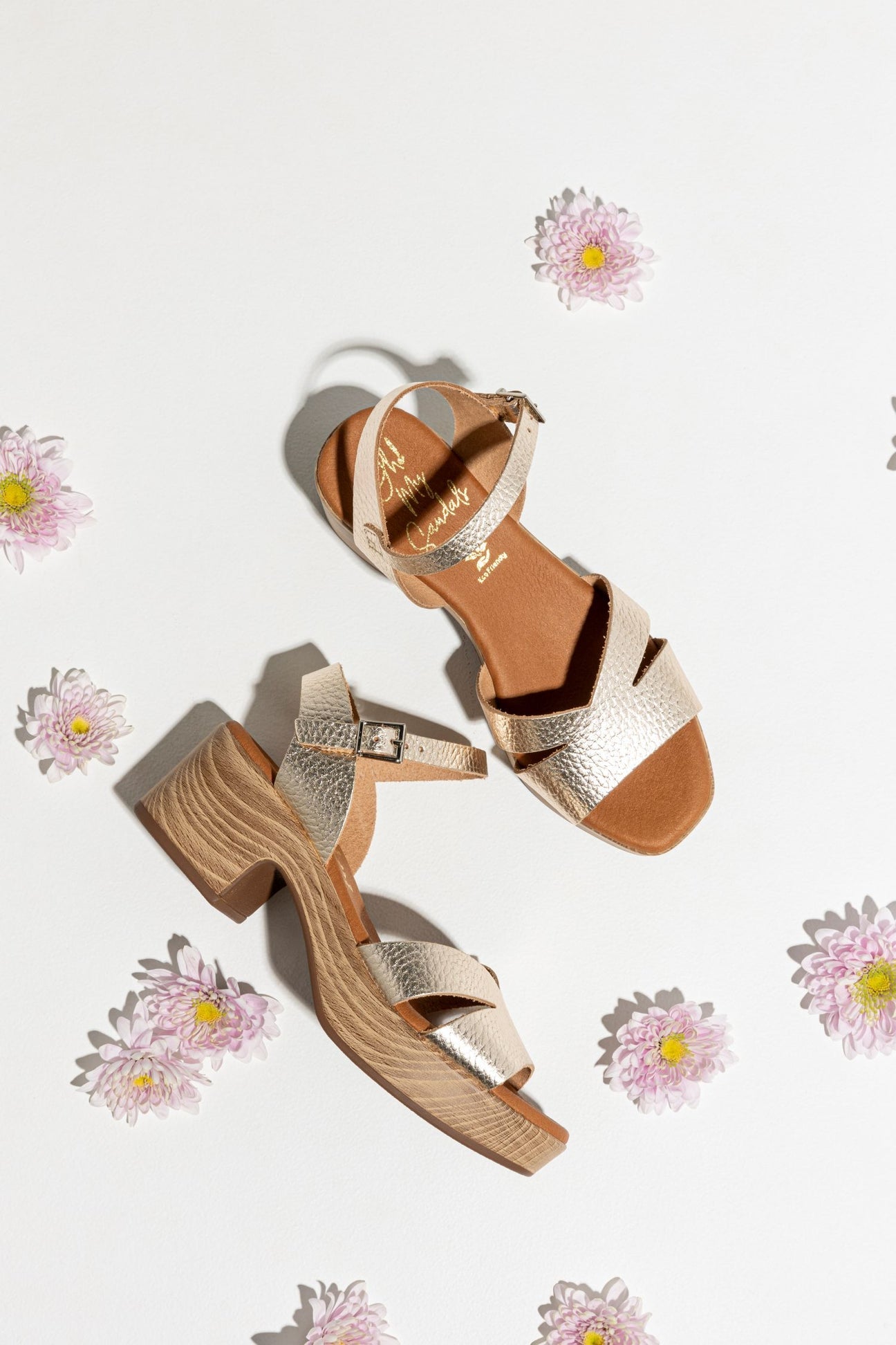 5921 | Gold | Oh! My Sandals | Sandals | Jenny Shoo Bootique