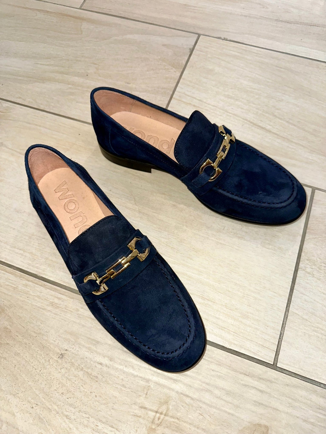 Corson | Navy Suede