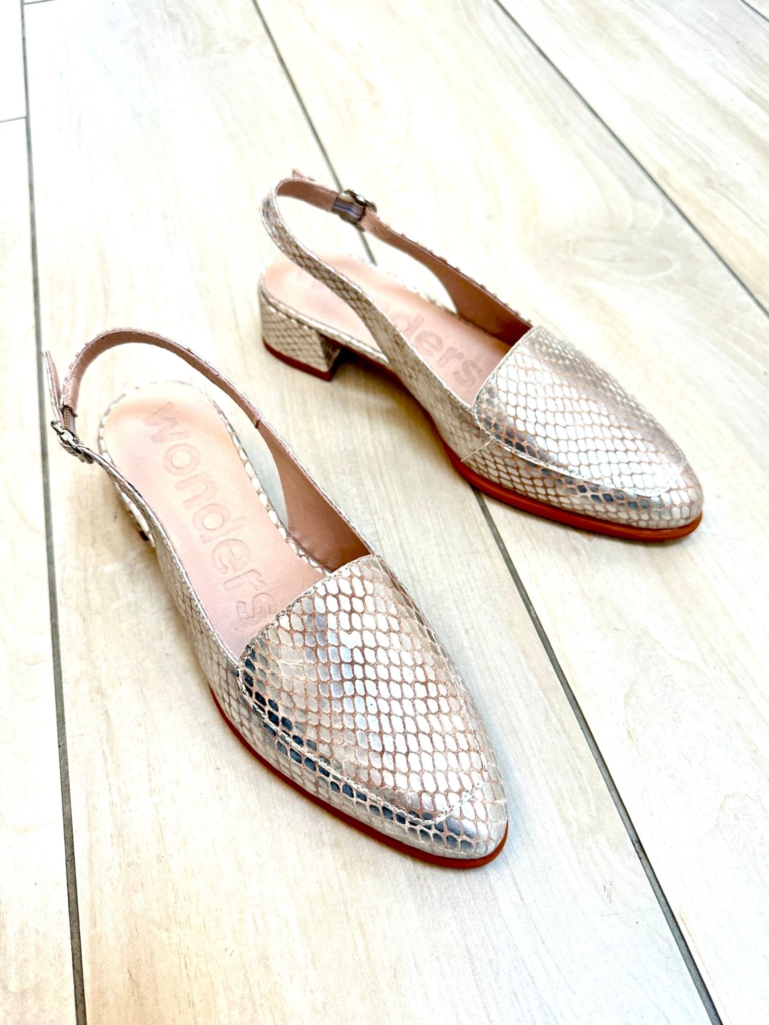 Alondra 31| Gold | Wonders | Flats | Jenny Shoo Bootique