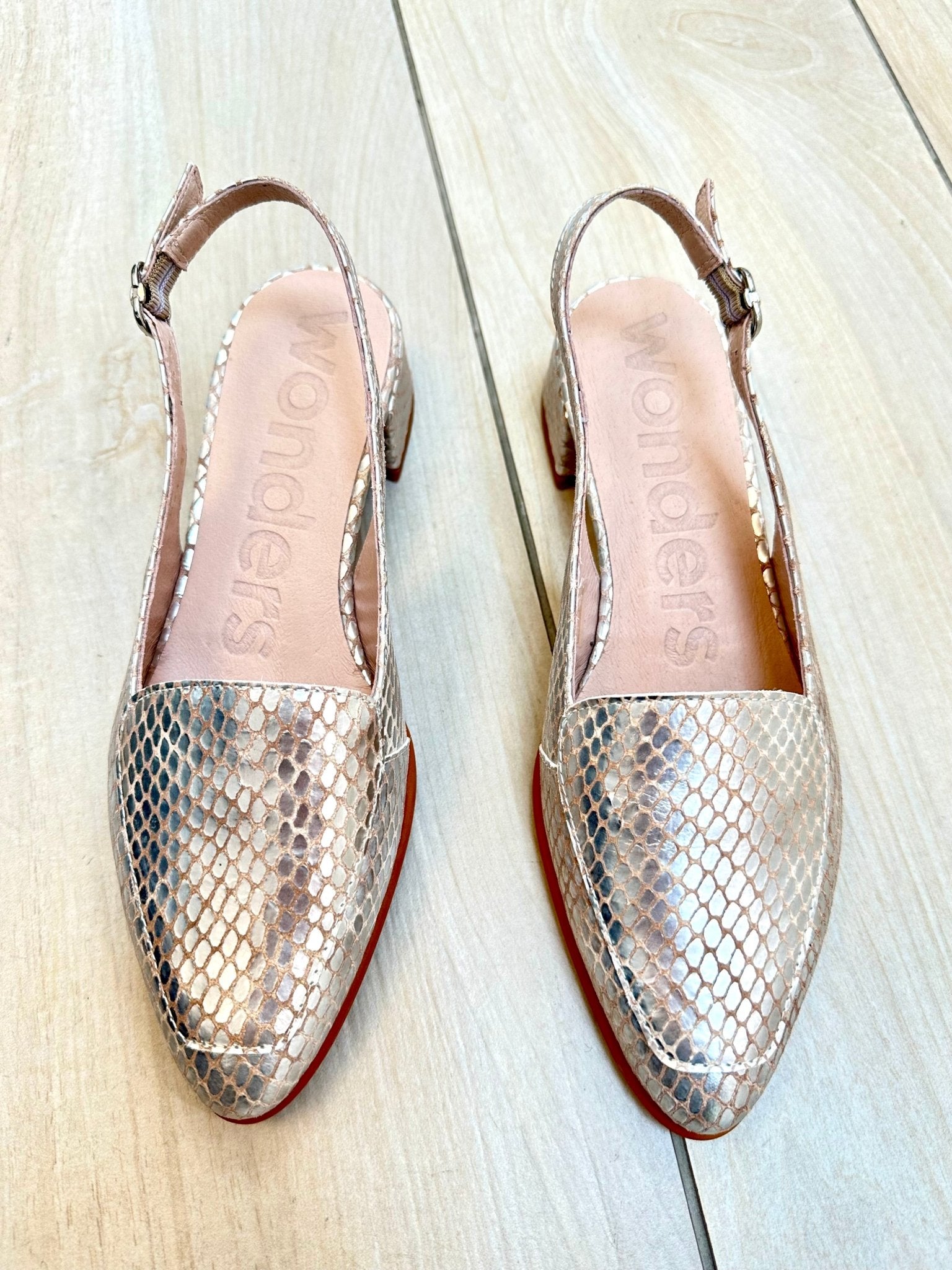 Alondra 31| Gold | Wonders | Flats | Jenny Shoo Bootique