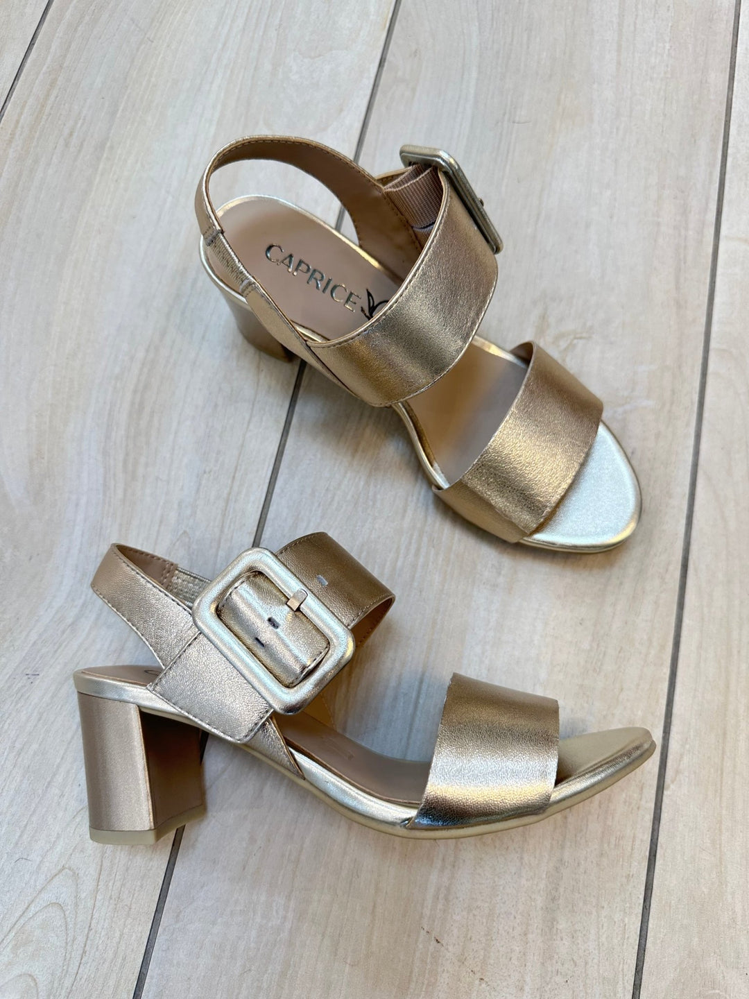 Serena | Gold | Caprice | Sandals | Jenny Shoo Bootique