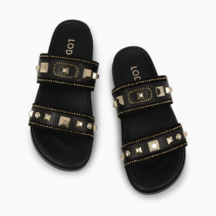 Pol | Black | LODI | Mules | Jenny Shoo Bootique