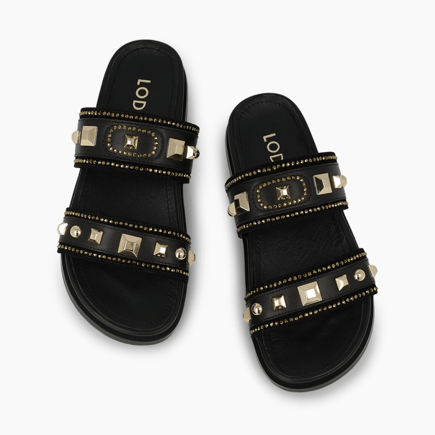 Pol | Black | LODI | Mules | Jenny Shoo Bootique