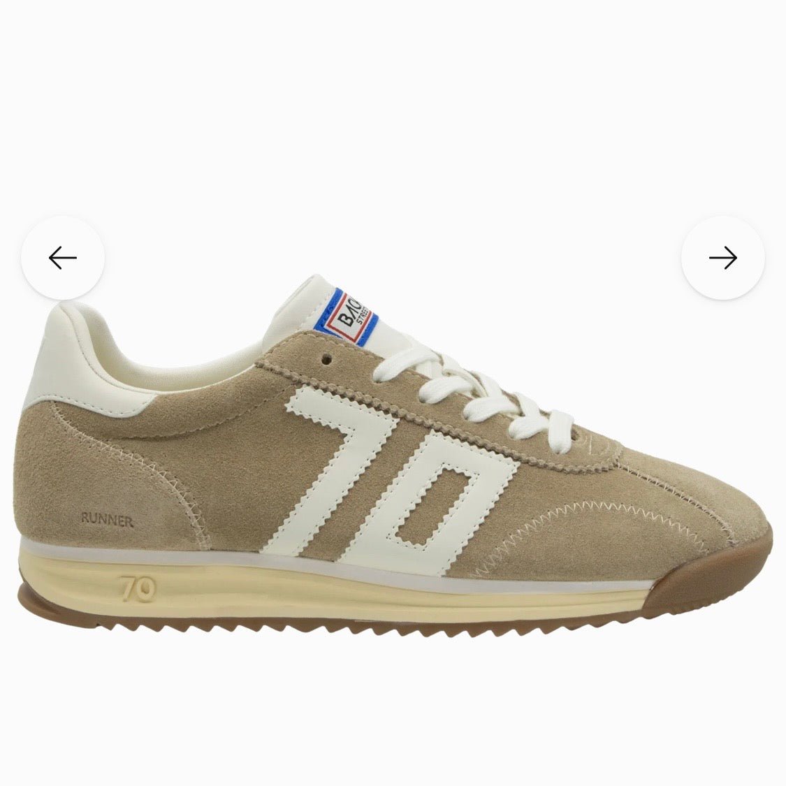 Runner | Tan | Back 70 | Trainers | Jenny Shoo Bootique