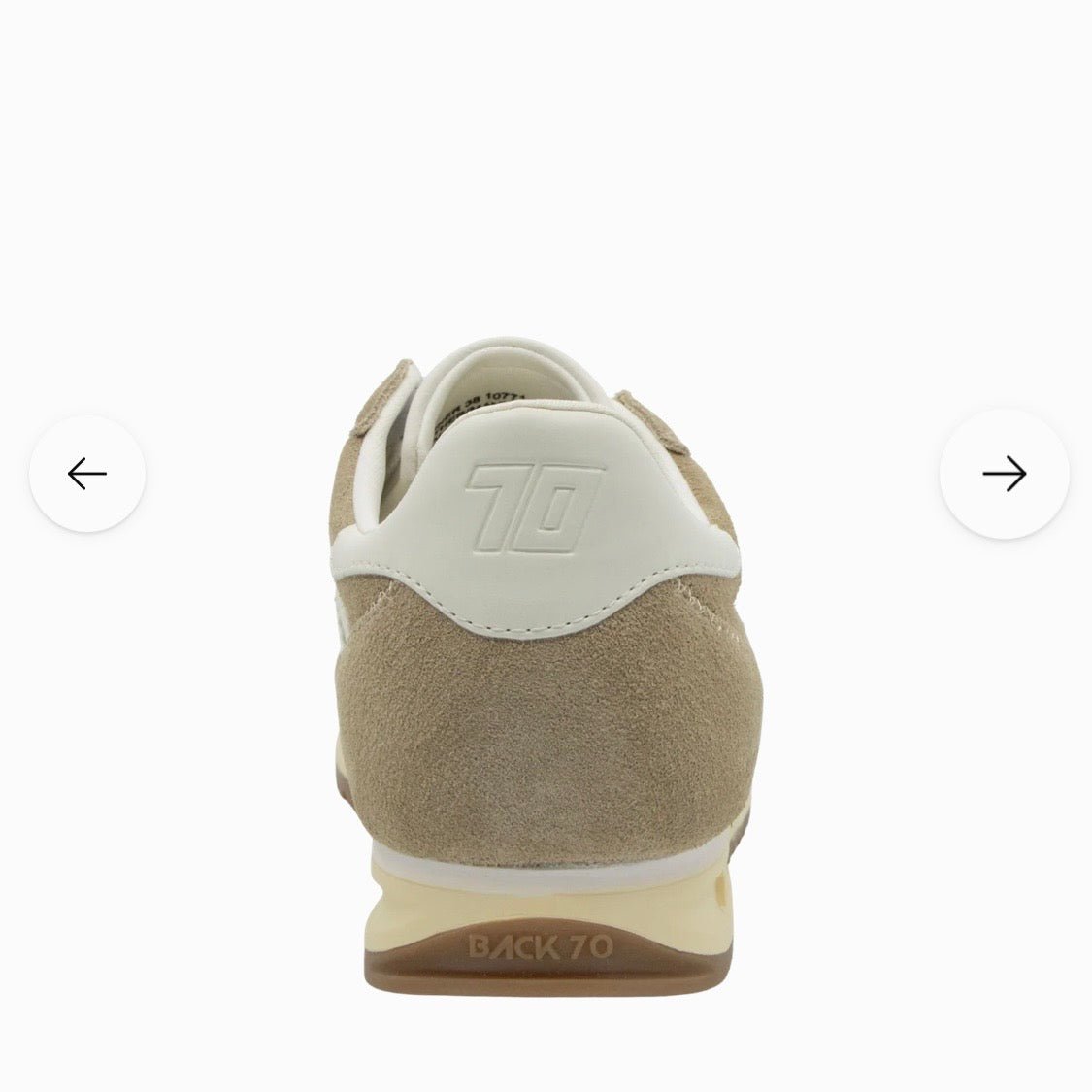 Runner | Tan | Back 70 | Trainers | Jenny Shoo Bootique