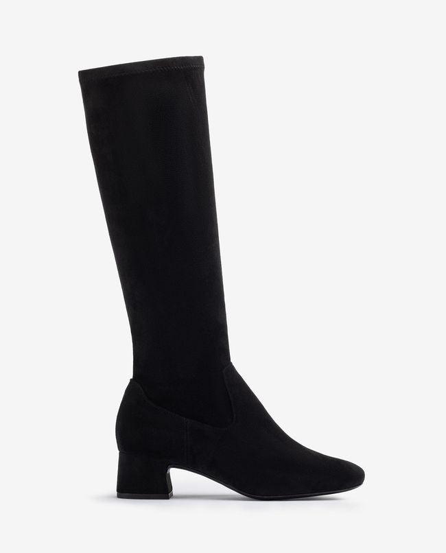 Lapes | Black Suede | Unisa | Long Boots | Jenny Shoo Bootique