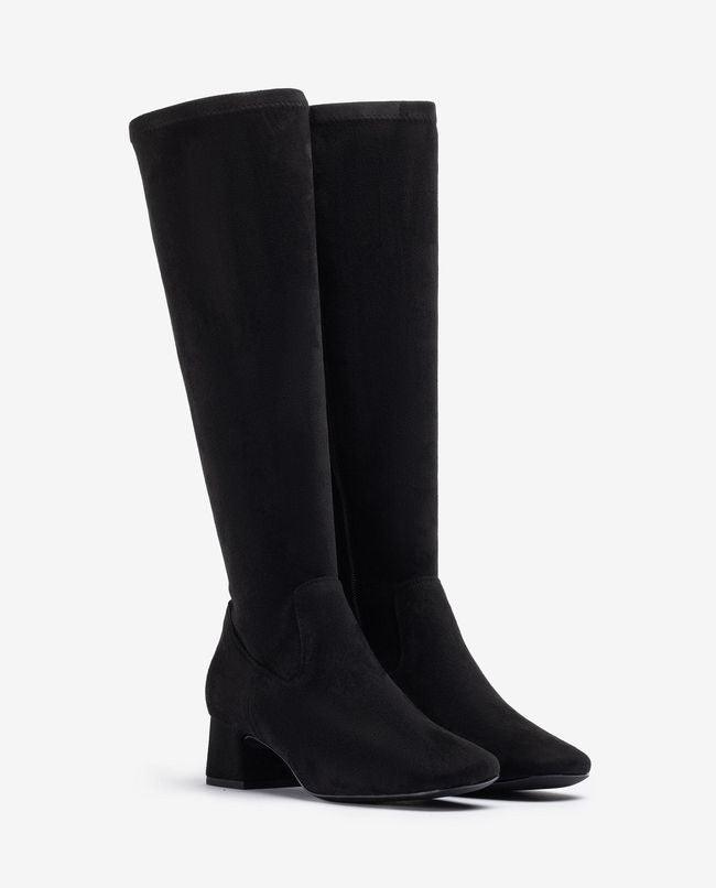Lapes | Black Suede | Unisa | Long Boots | Jenny Shoo Bootique