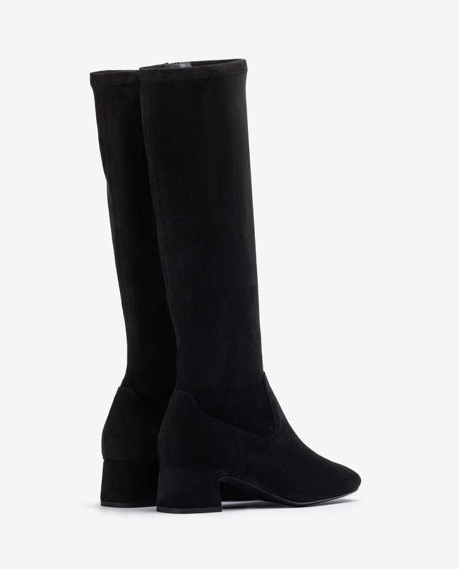 Lapes | Black Suede | Unisa | Long Boots | Jenny Shoo Bootique