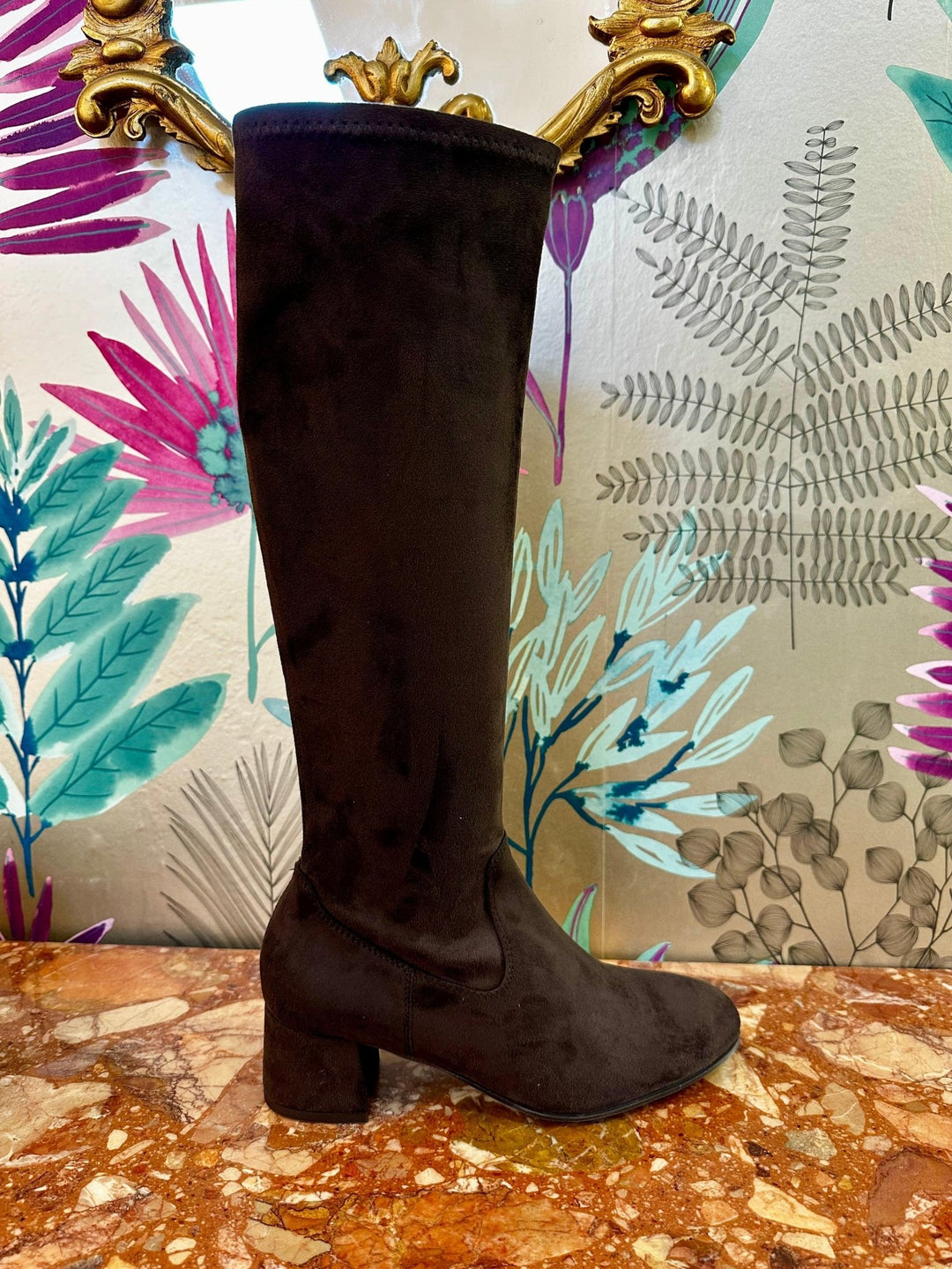 Lapes | Chocolate Brown | Unisa | Long Boots | Jenny Shoo Bootique