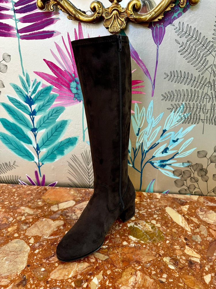 Lapes | Chocolate Brown | Unisa | Long Boots | Jenny Shoo Bootique