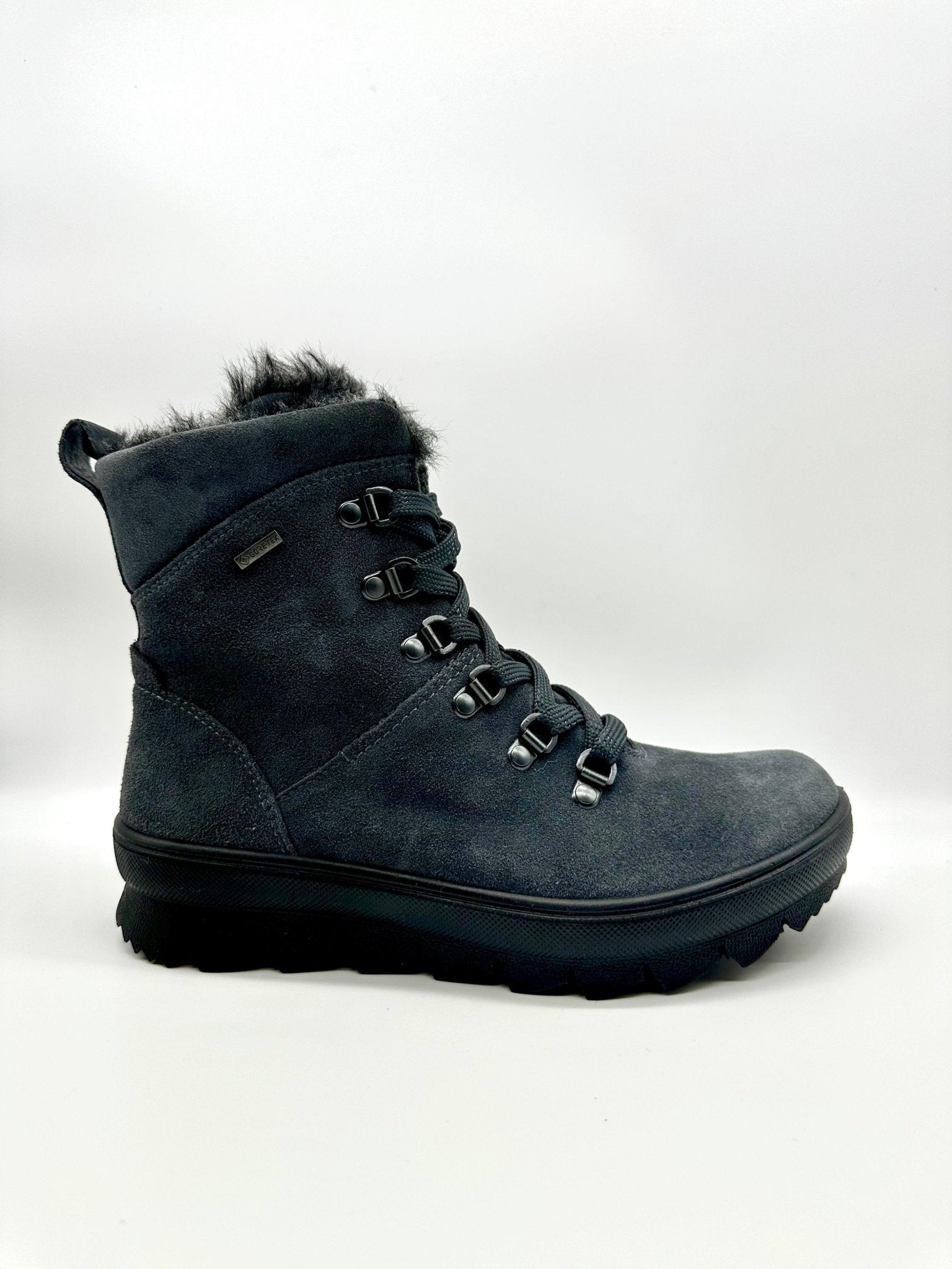 Novara Suede | Charcol Grey GORTEX | Legero | Ankle Boots | Jenny Shoo Bootique