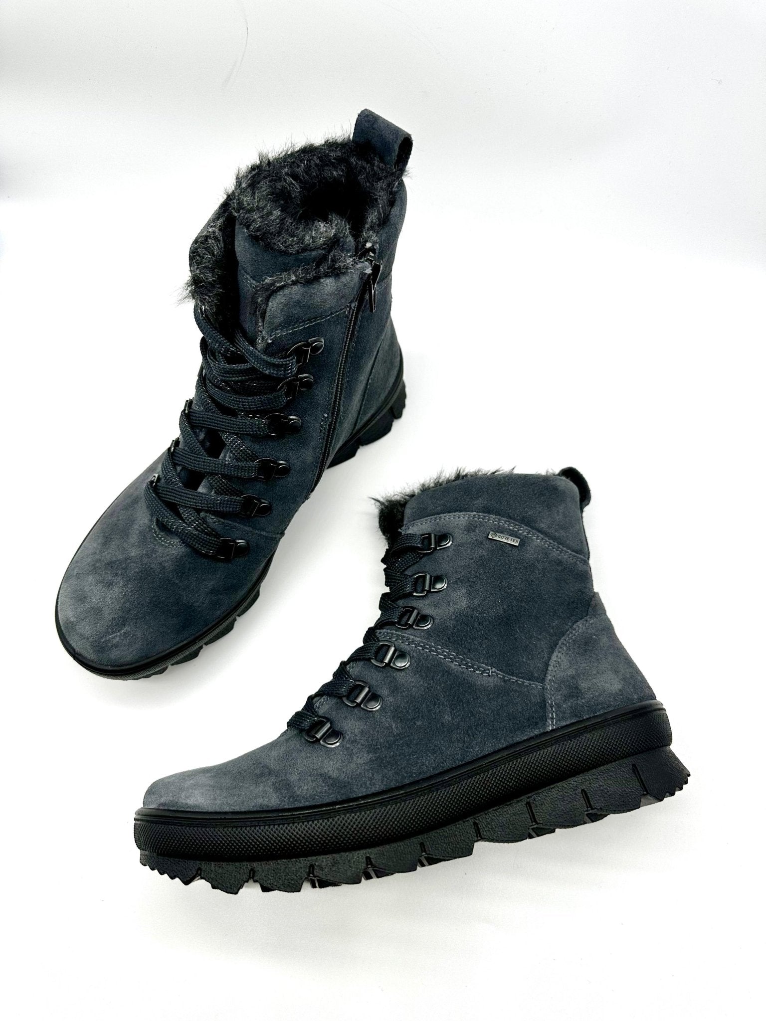 Novara Suede | Charcol Grey GORTEX | Legero | Ankle Boots | Jenny Shoo Bootique