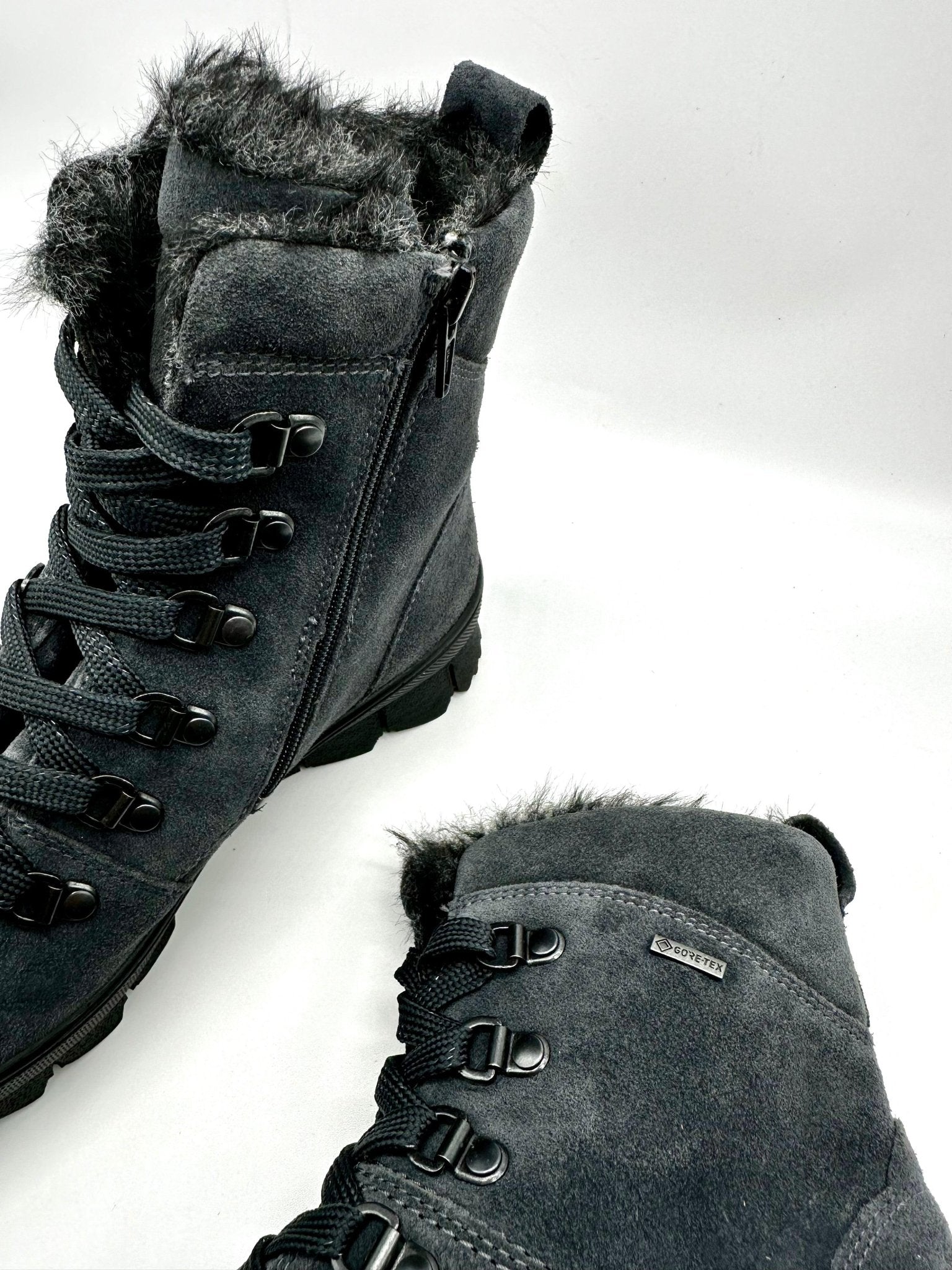 Novara Suede | Charcol Grey GORTEX | Legero | Ankle Boots | Jenny Shoo Bootique