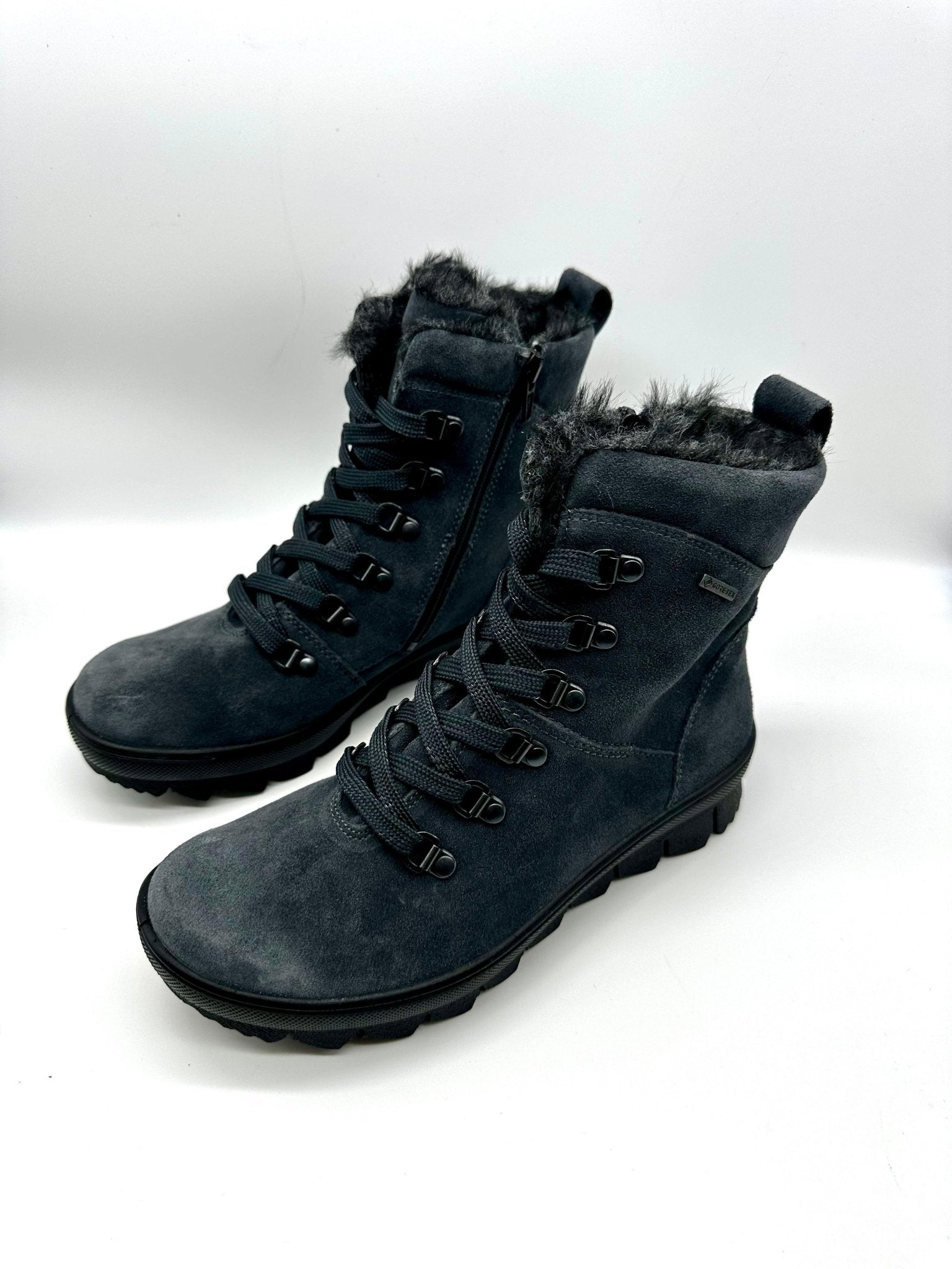 Novara Suede | Charcol Grey GORTEX | Legero | Ankle Boots | Jenny Shoo Bootique