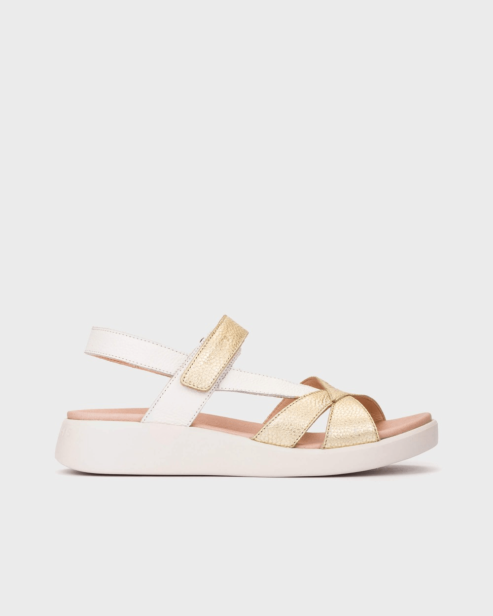 Mar 52| Gold - White | Wonders | Sandals | Jenny Shoo Bootique
