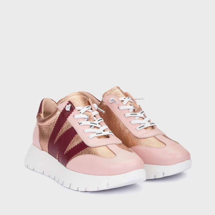 Odisei 76 | Pink - Burgundy | Wonders | Trainers | Jenny Shoo Bootique