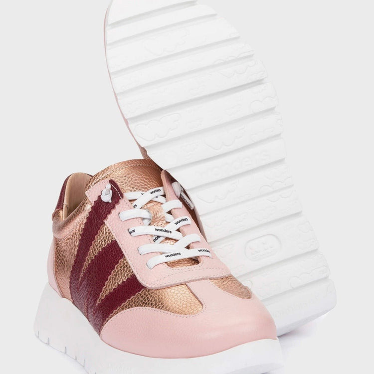 Odisei 76 | Pink - Burgundy | Wonders | Trainers | Jenny Shoo Bootique