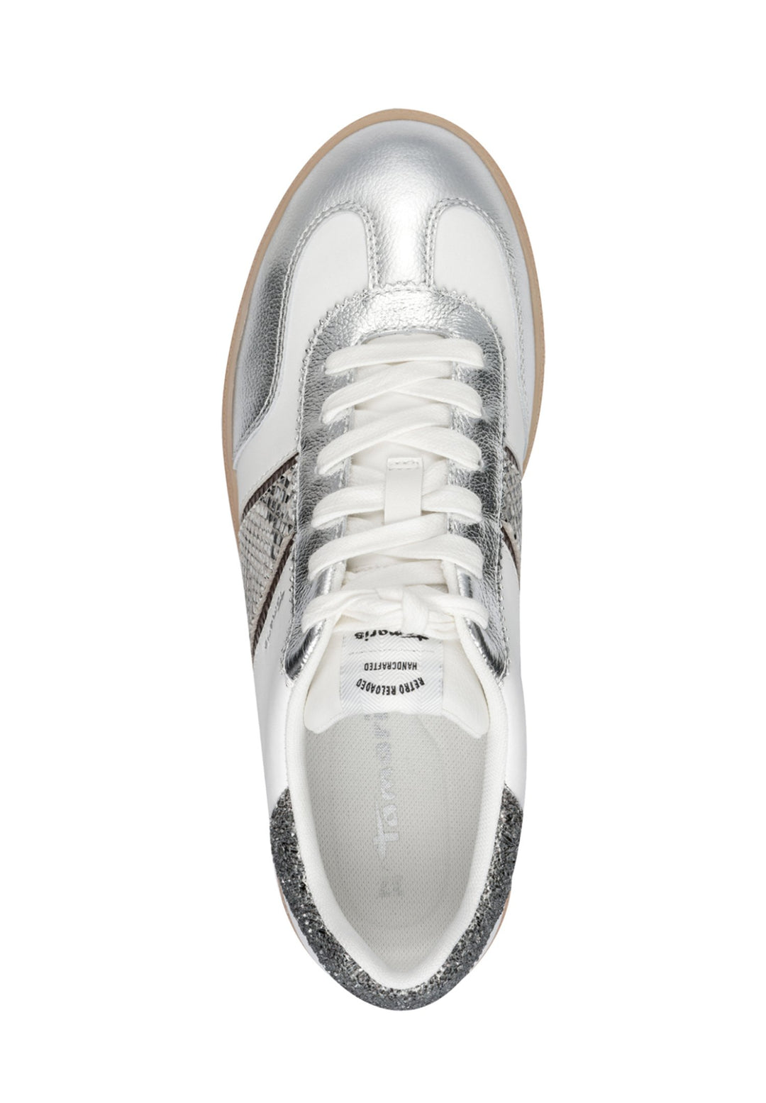 Catch | White - Silver | Tamaris | Trainers | Jenny Shoo Bootique
