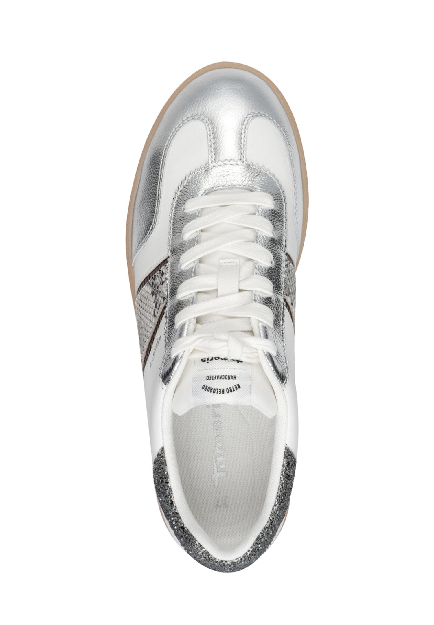 Catch | White - Silver | Tamaris | Trainers | Jenny Shoo Bootique