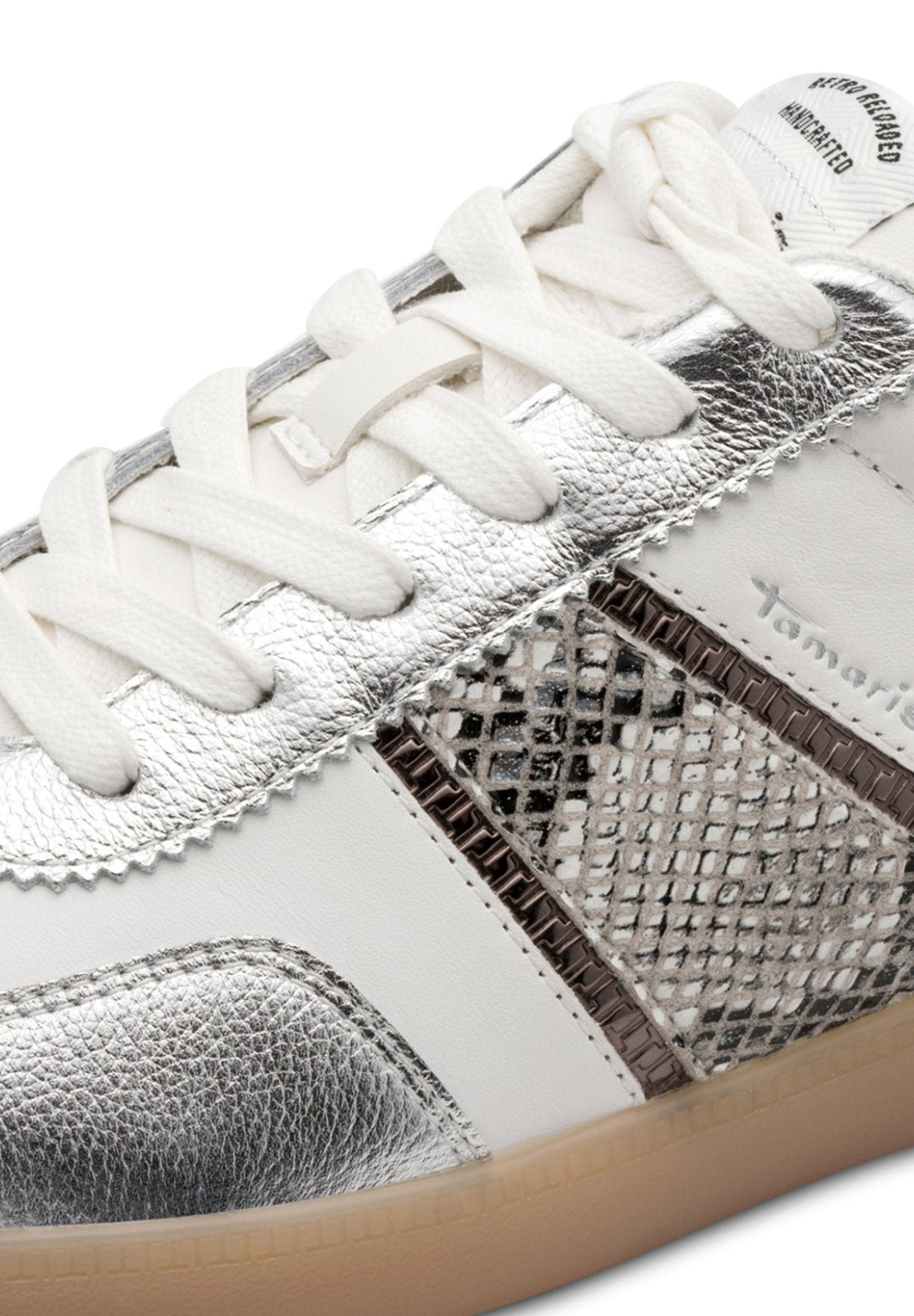 Catch | White - Silver | Tamaris | Trainers | Jenny Shoo Bootique