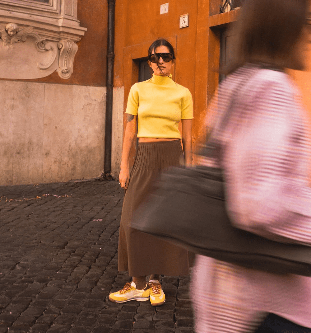 Saturno | Yellow | Victoria | Trainers | Jenny Shoo Bootique