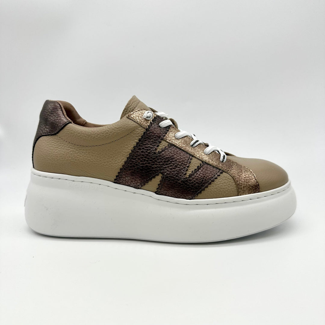 Ellen | Taupe/Bronze | Wonders | Trainers | Jenny Shoo Bootique