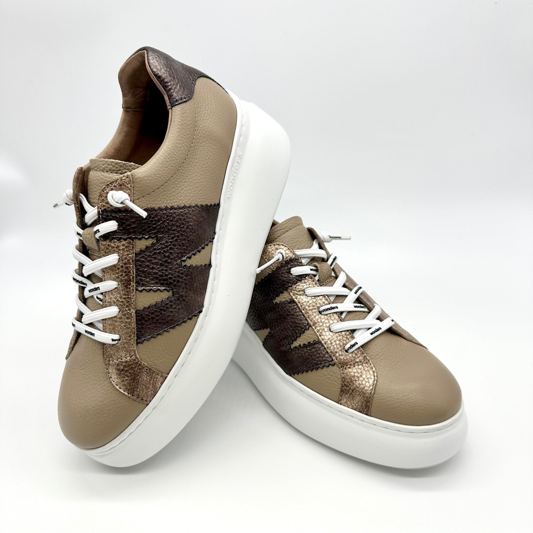 Ellen | Taupe/Bronze | Wonders | Trainers | Jenny Shoo Bootique