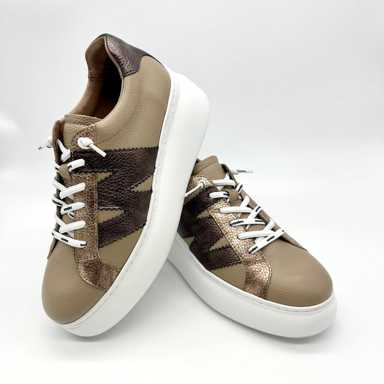 Ellen | Taupe/Bronze | Wonders | Trainers | Jenny Shoo Bootique
