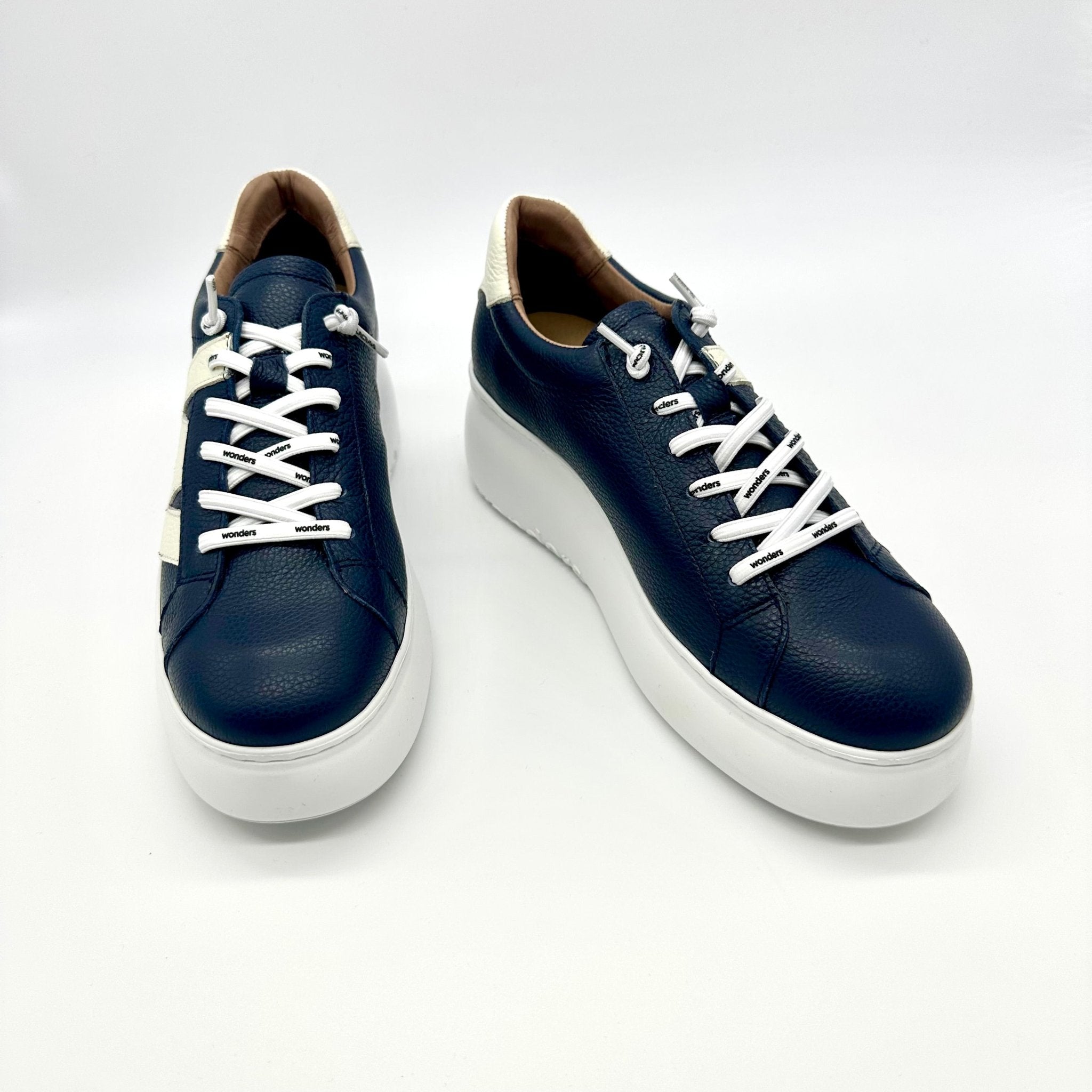Ellen | Navy/Cream | Wonders | Trainers | Jenny Shoo Bootique