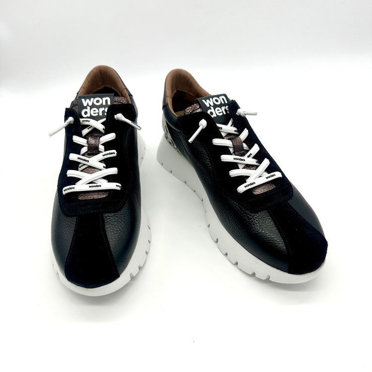 Rally | Black | Wonders | Trainers | Jenny Shoo Bootique