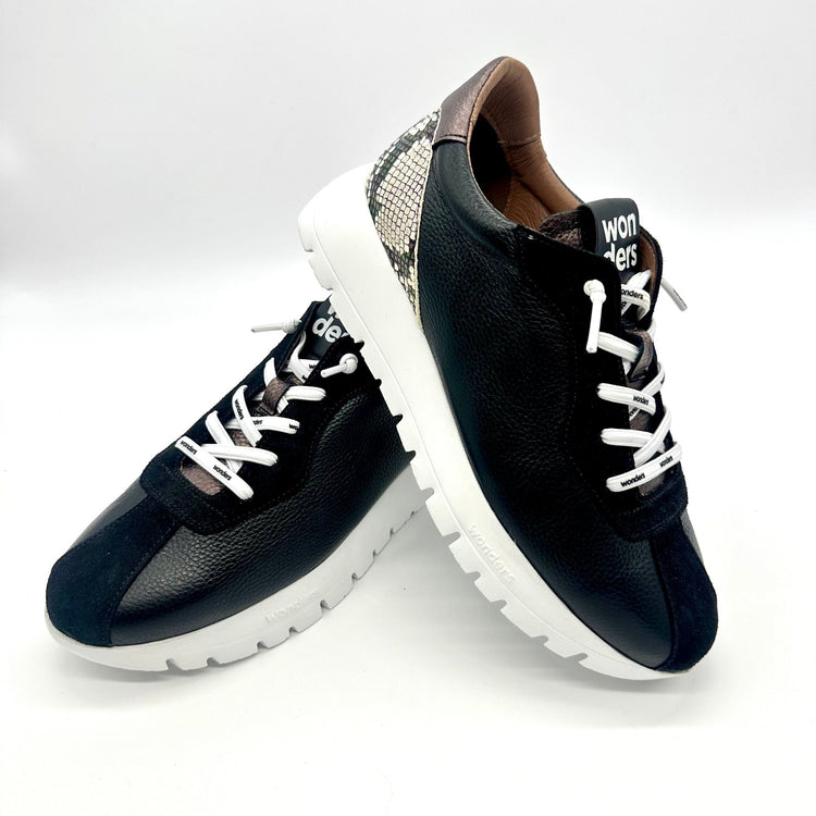 Rally | Black | Wonders | Trainers | Jenny Shoo Bootique