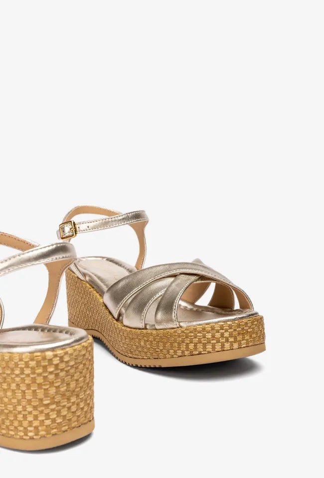 Kadian | Champagne Gold | Unisa | Sandals | Jenny Shoo Bootique