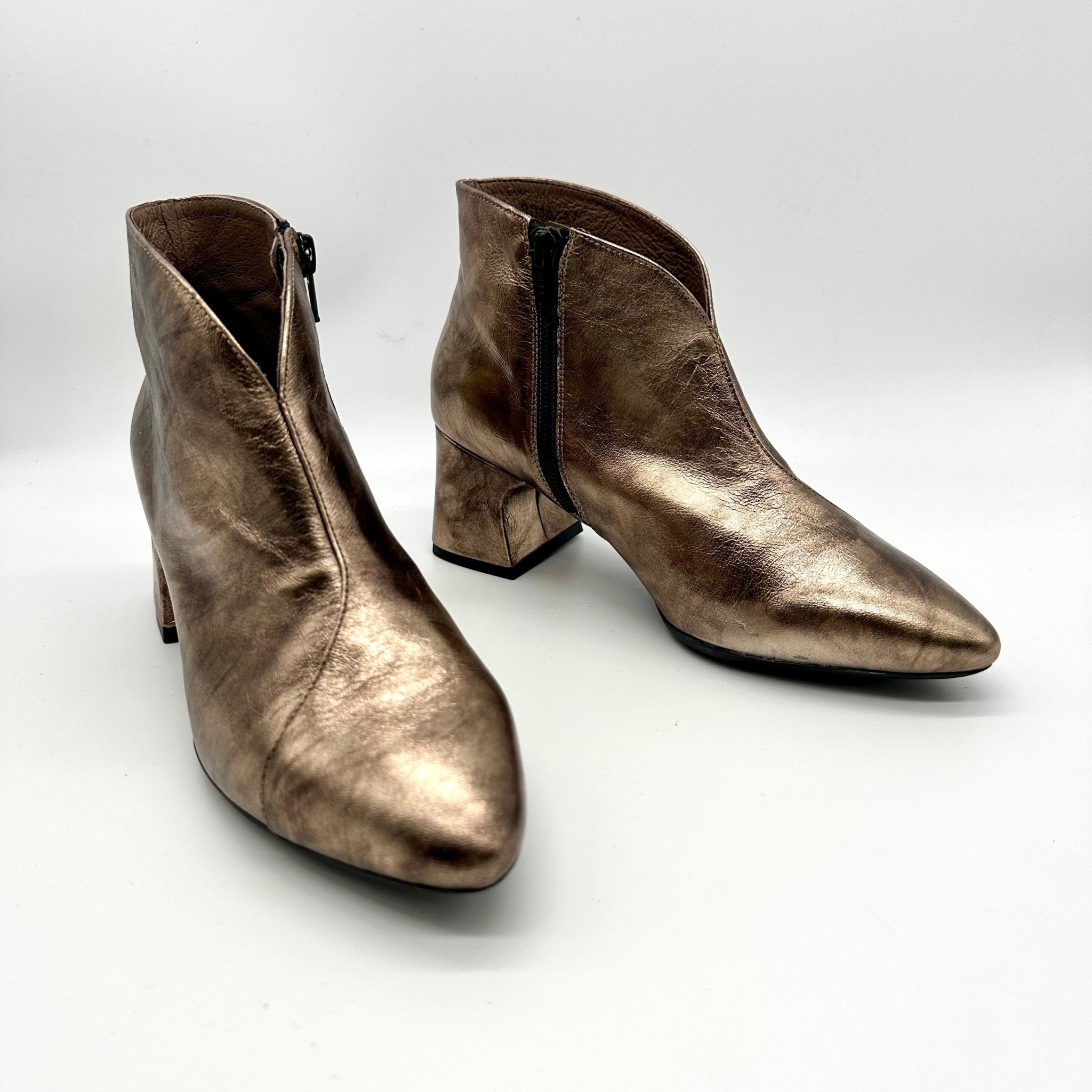Eliot | Bronze | Wonders | Ankle Boots | Jenny Shoo Bootique