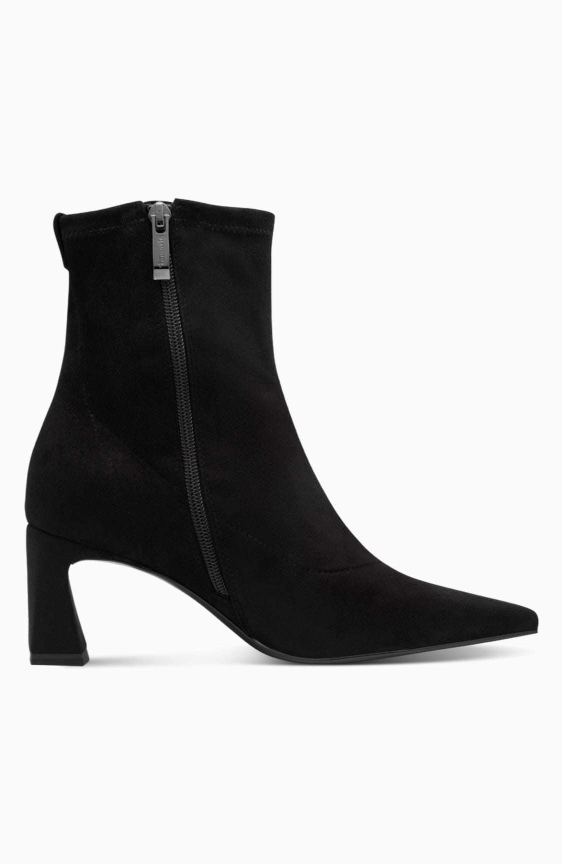 Debbie | Black Stretch | Tamaris | Ankle Boots | Jenny Shoo Bootique