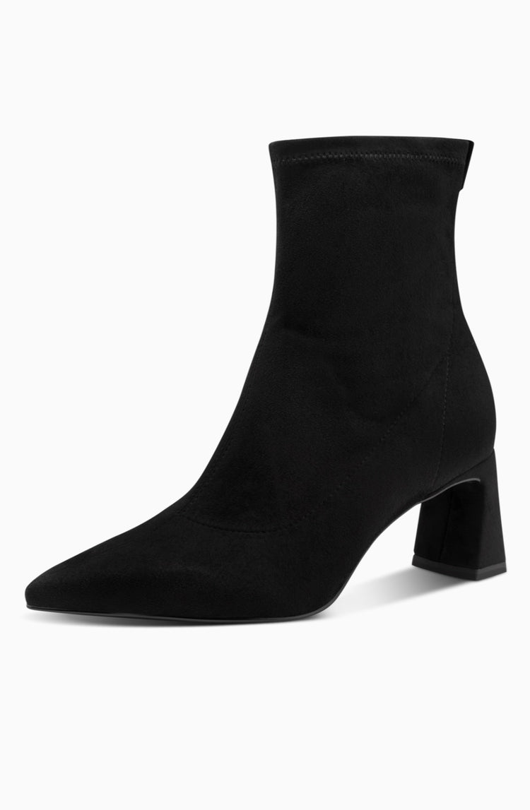 Debbie | Black Stretch | Tamaris | Ankle Boots | Jenny Shoo Bootique