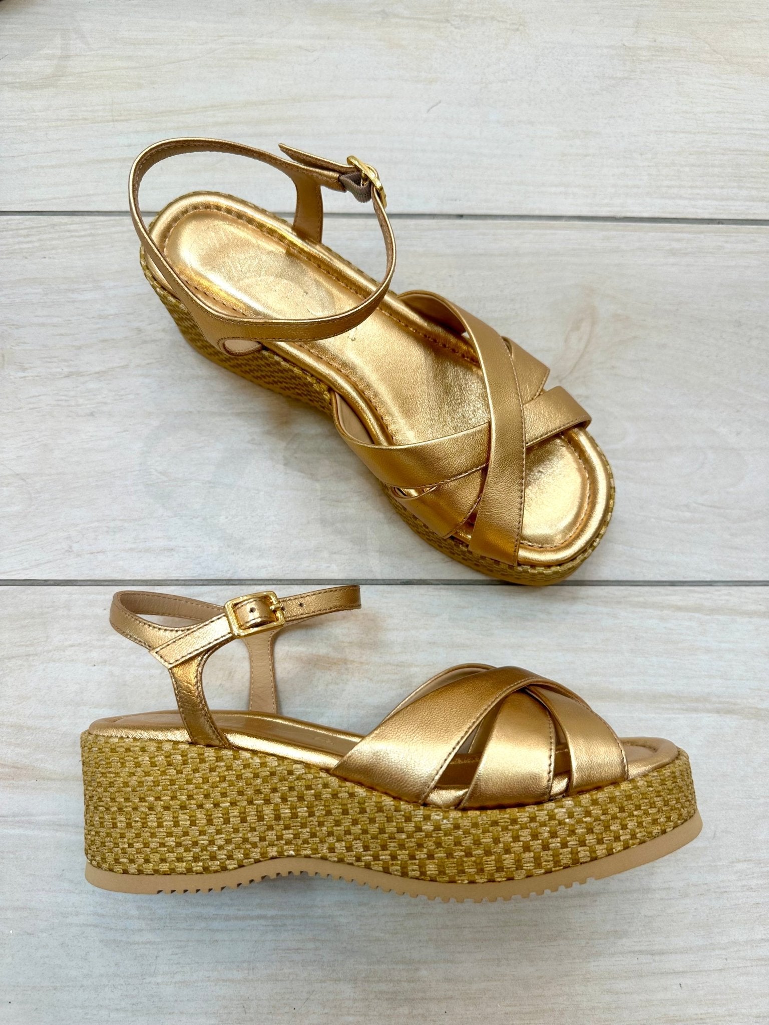 Kadian | Golden | Unisa | Sandals | Jenny Shoo Bootique